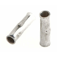 Forney Butt Connector Zinc-Plated 2 pk