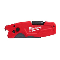 Milwaukee Fastback 8-3/4 in. Folding 6-in-1 Utility Knife Red 1 pc