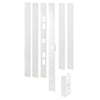 Prime-Line Defender Security White Steel Door Repair Kit 1 pk