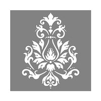 Americana Decor Brocade Motif Stencil, 12 x 12-In.