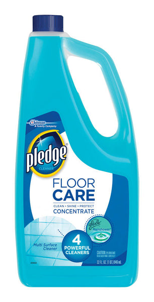 Pledge Rainshower Scent Floor Cleaner Liquid 32 oz (6 Pack)