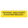 Plantation Blackstrap Molasses Syrup - Unsulphured - Case of 12 - 31 Fl oz.