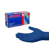 Gloveworks Nitrile Disposable Gloves Large Royal Blue Powder Free 100 pk