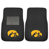 University of Iowa Embroidered Car Mat Set - 2 Pieces