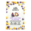 Little Secrets - Candies - Dark Chocolate Sea Salted Almond Pieces - Case of 8 - 4.5 oz.