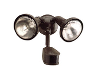 All-Pro Motion-Sensing 270 deg Incandescent Bronze Outdoor Floodlight Hardwired