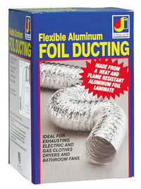 Dundas Jafine AF325 3" X 25' Aluminum Foil Ducting                                                                                                    