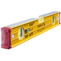 Stabila 16 in. Aluminum Magnetic Type 96M Box Beam Level 3 vial