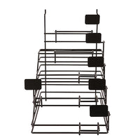 Johnson Black 6 Position Rafter Angle Square Display Rack Metal