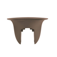 Bloem Llc Mr1245 12 Chocolate Modica Rail Planter (Pack of 6)