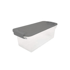 IRIS Weathertight Plastic Storage Container With Latch Lid 18 34 x