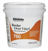 Gardner Gibson 7760-3-16 1 Quart Dynamite™ 760 Vinyl Over Vinyl Wallcovering Adhesive