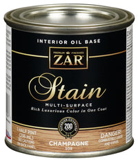 Zar 50806 1 Half Pint Champagne Interior Oil Base Stain