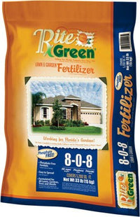 Rite Green Fertilizer 8 - 0 - 8 5200 Sq. Ft. Granules Phosphate Free33 Lbs.