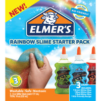 Elmer's Rainbow Glitter Glue Sticks Assorted Colors 3 pk