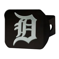 MLB - Detroit Tigers Black Metal Hitch Cover