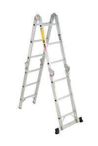 Werner Aluminum Articulating Ladder, 16 ft.