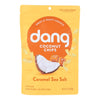 Dang - Toasted Coconut Chips - Caramel Sea Salt - Case of 12 - 3.17 oz.