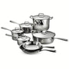 Prima 12 Pc Stainless Steel Cookware Set - Tri-Ply Base