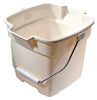 Rubbermaid FG296400BISQU 12 Quart Bisque Plastic Roughneck™ Bucket (Pack of 6)