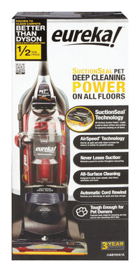 Eureka AS3104AX SuctionSeal™ 2.0 Pet Bagless Vacuum