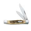 Case  Sm Texas Jack  Amber  Chrome Vanadium  3.63 in. Pocket Knife