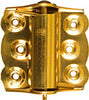 National Hardware 2-3/4 in. L Brass-Plated Spring Hinge (Pack of 5).