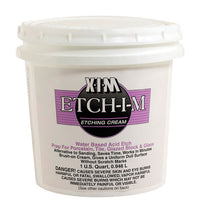 X-I-M  Semi-Transparent  White  Etching Cream  1 qt.