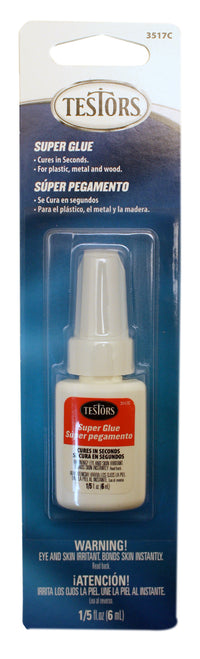 Testor'S 3517ct 1/5 Oz General Purpose Super Glue (Pack of 6)