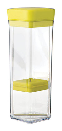 Chef'n HerbFresh Clear/Yellow Plastic Herb storage 3.95 L x 11 H x 4.15 W in.