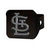 MLB - St. Louis Cardinals (STL) Black Metal Hitch Cover