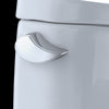 TOTO® WASHLET+® Carlyle® II One-Piece Elongated 1.28 GPF Toilet and WASHLET+® S550e Contemporary Bidet Seat, Cotton White - MW6143056CEFG#01