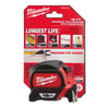 Milwaukee  16 ft. L x 1.83 in. W Magnetic Tape Measure  Red  1 pk