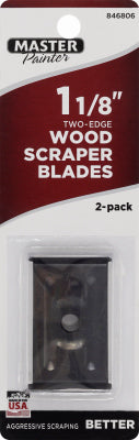 1-1/8-In. 2-Edge Scraper Blades, 2-Pk.