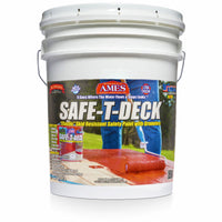 AMES Safe-T-Deck Semi-Gloss White Anti-slip Coating 5 gal