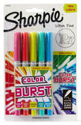 Sharpie 1948353 Color Burst Ultra-Fine Point Permanent Marker 5 Pack