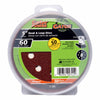 Gator 5 in. Aluminum Oxide Hook and Loop Sanding Disc 60 Grit Coarse 50 pk