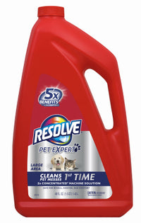 Resolve Steam Unscented Scent Carpet Cleaner 48 oz Liquid Concentrated