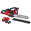 Milwaukee M18 Fuel 0 cc 18 V 6600 mph Cordless Push Button Battery Chainsaw Kit 16 in.