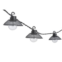 Paradise Lighting  LED  Plug-In Decorative Shade  String Light Set  Clear  10.5 ft. 10 lights