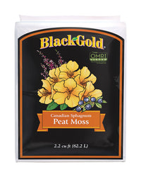 Black Gold Organic Sphagnum Peat Moss 2.2 ft