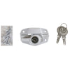 Ultra Hardware White Metal Window Lock 2.43 in. H 1 pk