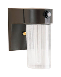 Heath Zenith Dusk to Dawn Hardwired CFL Bronze Security Wall Light