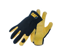 Caterpillar Men's Indoor/Outdoor Padded Gloves Blue/Yellow XL 1 pair