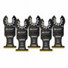 Imperial Blades One Fit 3-1/2 in. L Titanium-Coated Bi-Metal Carbide Tooth Oscillating Blade 5 pk