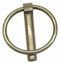 Lynch Pin, Category 1, Yellow Zinc-Plated, 1/4 x 1-1/4-In.