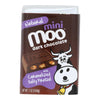 Mini Moo Dark Chocolate With Caramelized Salted Pretzel Bits  - Case of 14 - .07 OZ