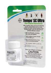 Tempo Liquid SC Ultra Flying Insects Pest Control Concentrate 32 ml for Horse