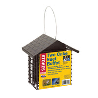 Stokes Select  Wild Bird  4 lb. Metal  Suet  Suet Basket  2 ports