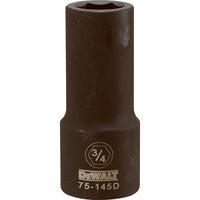 SAE Deep Impact Socket, 6-Point, 3/4-In. Drive, 3/4-in.